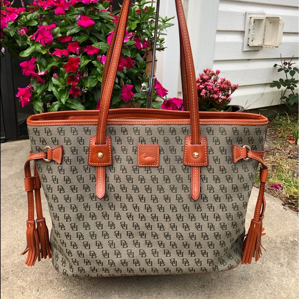 Dooney and Bourke Side Tassel Tote
